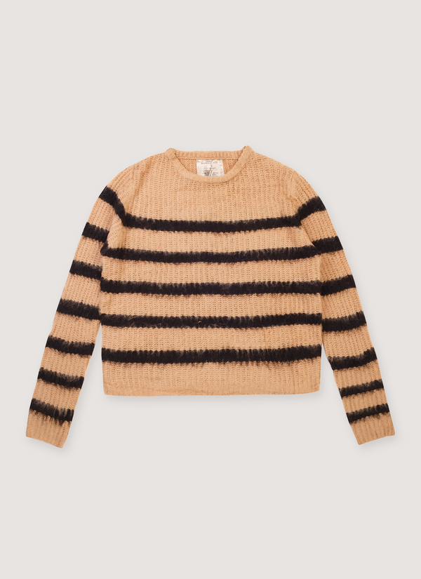 Basketcase Gallery Slink Sweater Tan Black Slink Sweater Tan Black - Authenticated Sweaters | Pieces Los Angeles