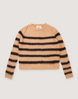 Basketcase Gallery Slink Sweater Tan Black