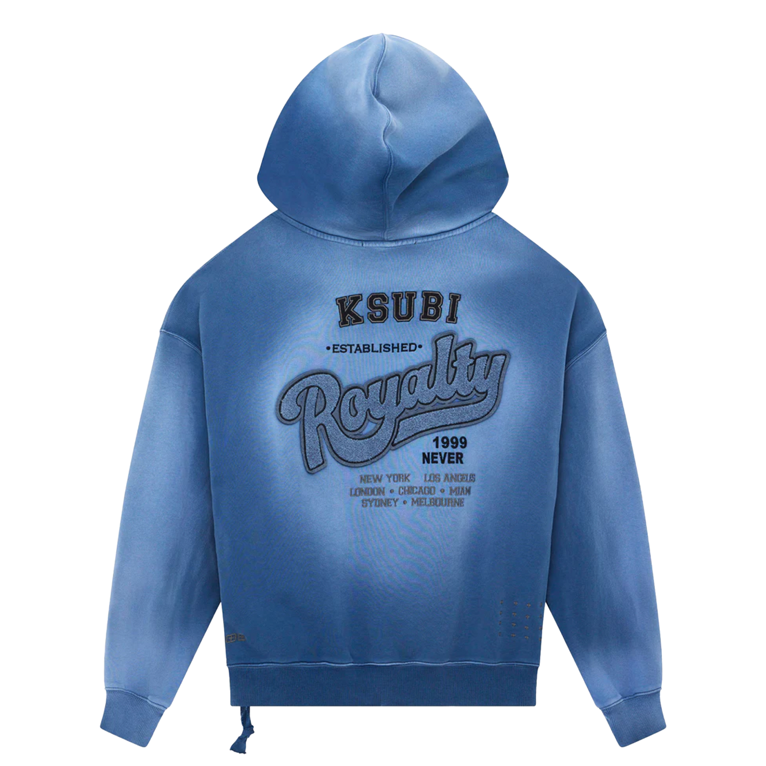 Ksubi Ace Ekcess Ink Fade Sweatshirt Dark Blue – PIECES