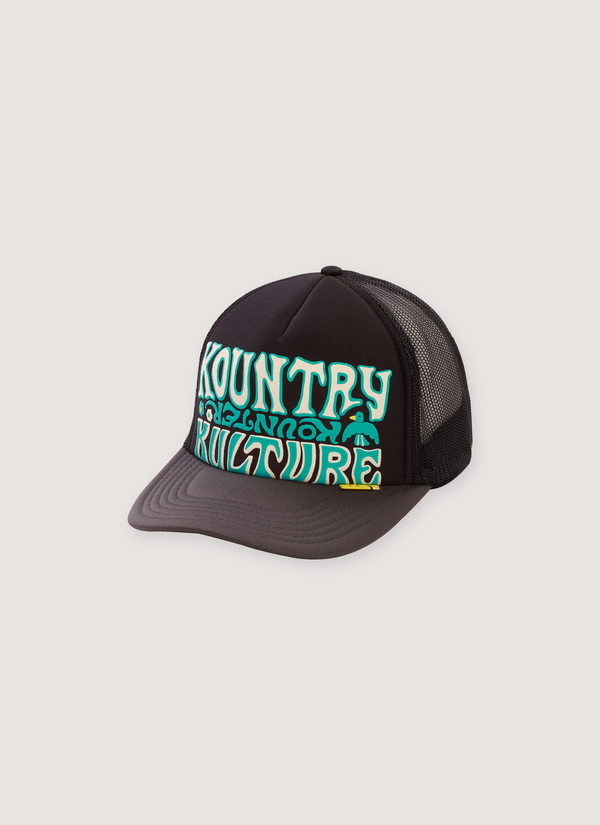Kapital Kulture Trucker Kyoto Exclusive Blue Kulture Trucker Kyoto Exclusive Blue - Authenticated Hats | Pieces Los Angeles