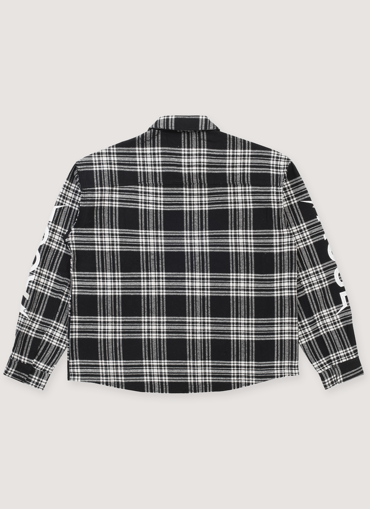 Vague Studios Logo Zip Flannel Black
