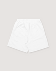 Balenciaga Logo Embroidered Wide Leg Sweatshorts White