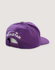 Hellstar Logo Snapback Hat Purple