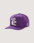 Hellstar Logo Snapback Hat Purple