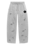 Lost SDHWS Double Layered Logo Sweatpants Heather Grey