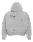 Lost SHDWS Dstry Double Layered Logo Sweatshirt Heather Grey