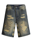 Lost SHDWS DSTRY Denim Short Blue Bone