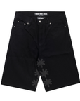 Lost SHDWS Studded Denim Short Black Black