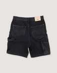 Louis Vuitton Monogram Double Knee Denim Shorts Washed Black (Pre-Owned)