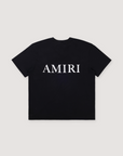 Amiri MA Core Tee Black White