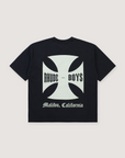 Rhude Boys Malibu Tee Vintage Black
