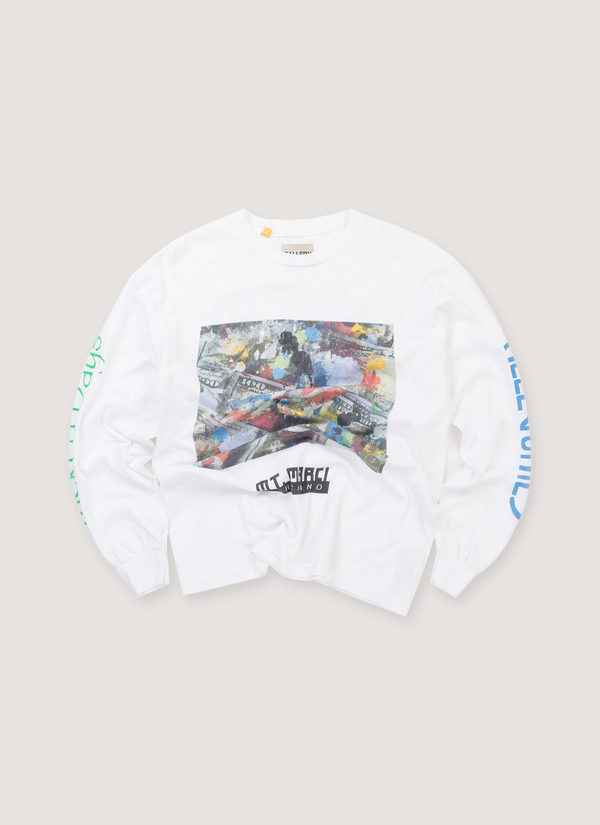 Gallery Dept. Mt. Marci Allegolies Longsleeve White (Pre-Owned) Mt. Marci Allegolies Longsleeve White (Pre-Owned) - Authenticated Longsleeves | Pieces Los Angeles