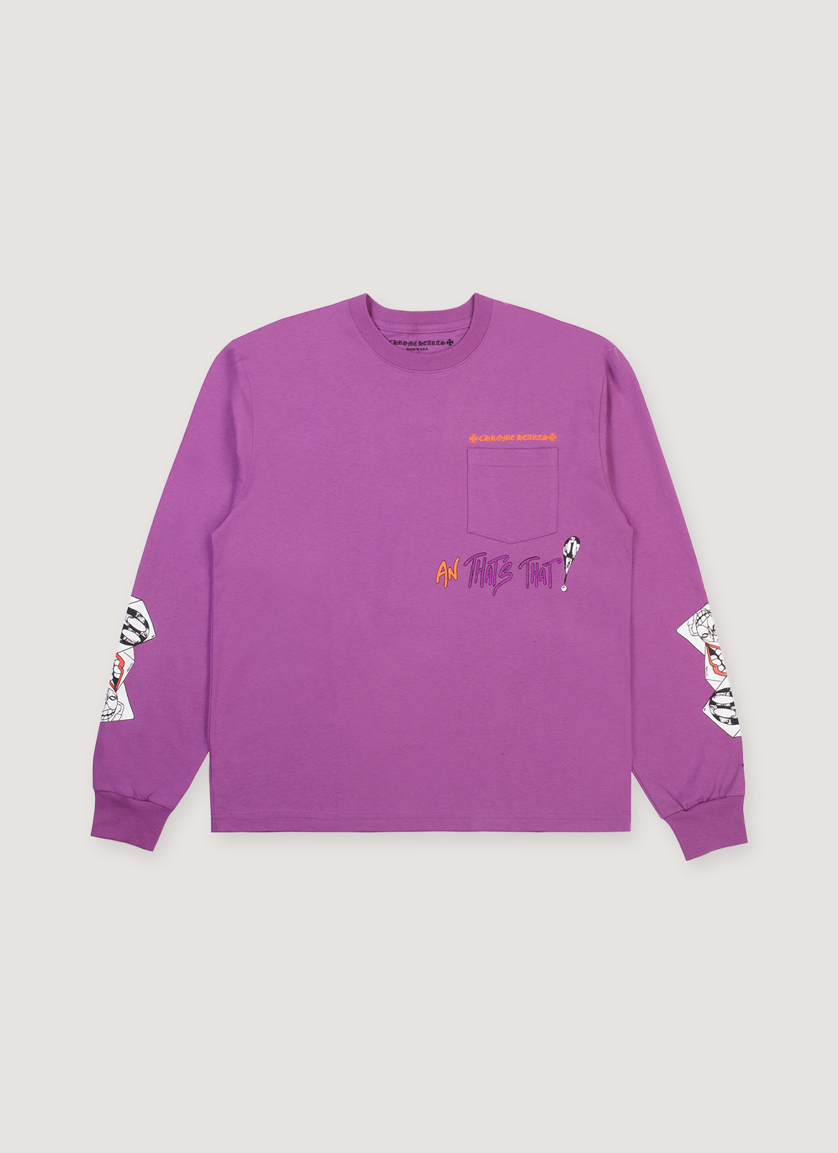 Chrome Hearts Matty Boy I Want More Longsleeve Purple – PIECES