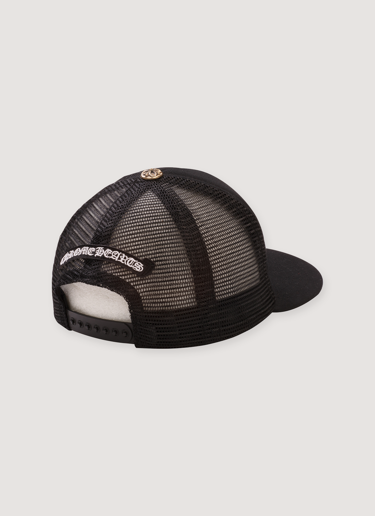 Chrome Hearts Chomper Patch Trucker Black