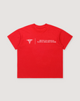 Pieces Mental Health Tee Vintage Red