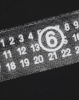 MM6 Maison Margiela Halftone Logo Sweater Black