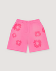 Denim Tears Mono Cotton Wreath Sweatshorts Pink
