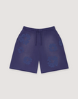 Denim Tears Mono Cotton Wreath Sweatshorts Washed Blue
