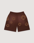 Denim Tears Mono Cotton Wreath Sweatshorts Brown