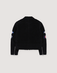 Sp5der Worldwide Sherpa Hunter Moto Jacket Black