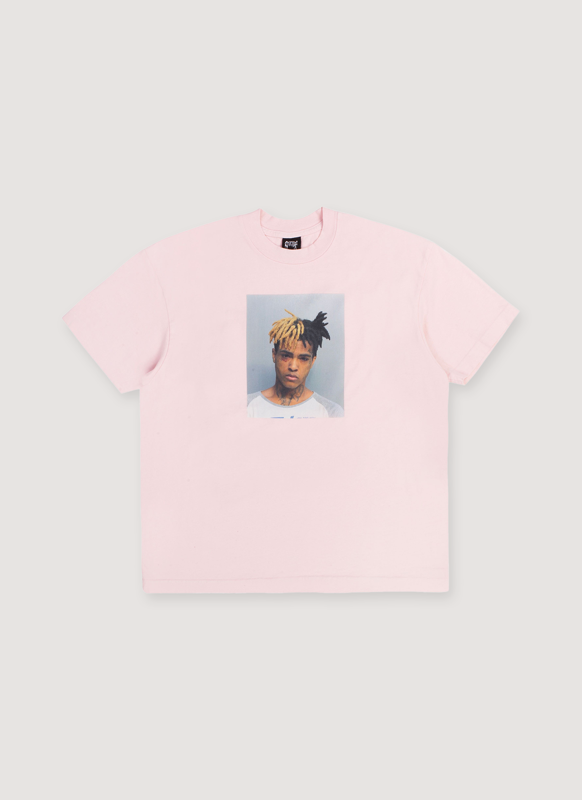 Revenge XXXtentacion Mugshot Tee Baby Pink – PIECES