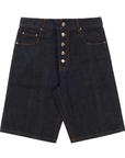 Neaux Doubt V2 Raw Selvedge Japanese Denim Shorts Black