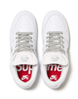 Supreme x Nike SB 94 Dunk Low White Metallic Silver