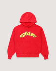 Sp5der Worldwide OG Logo Sweatshirt Red Yellow