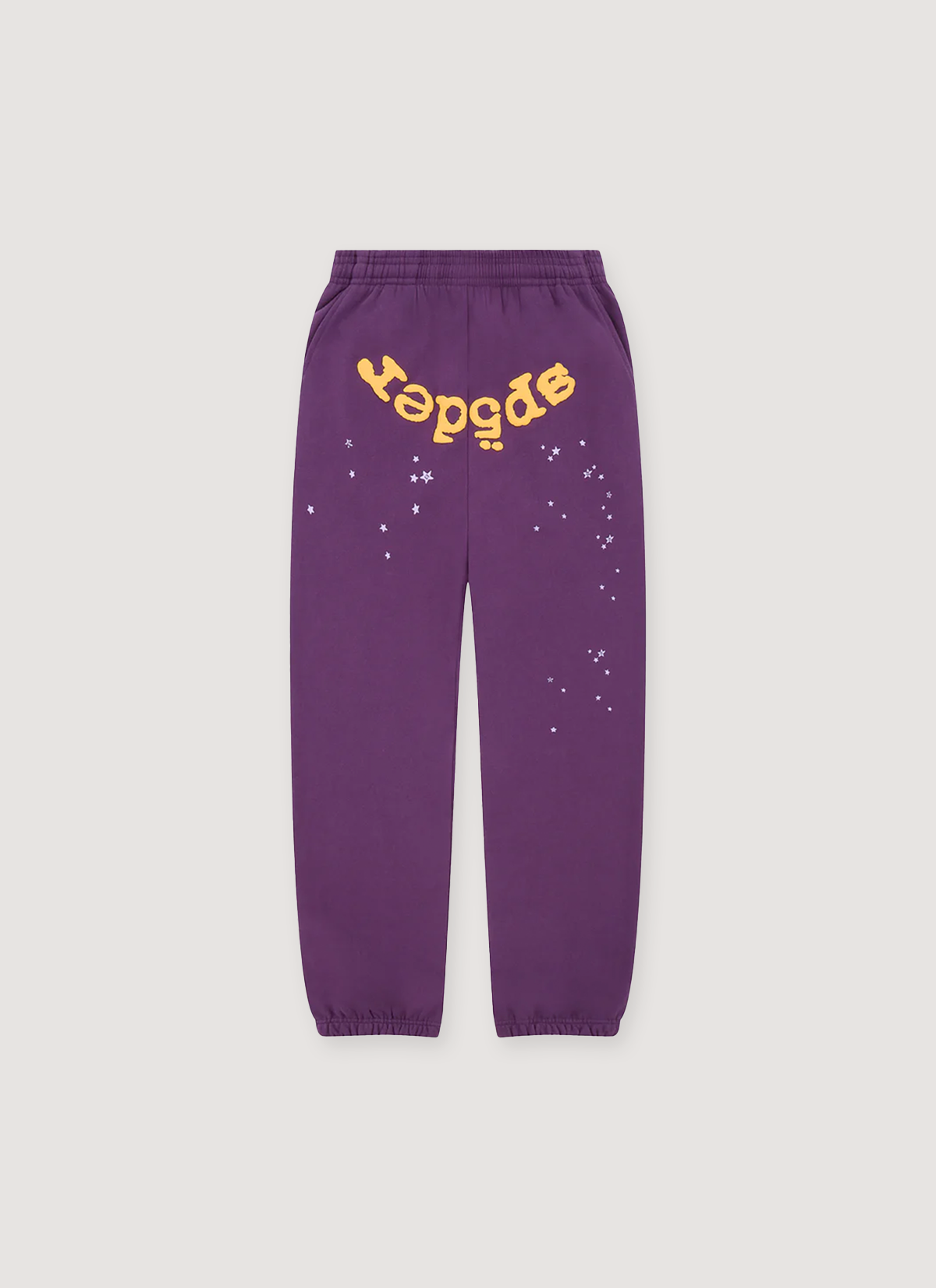 Sp5der Worldwide Star OG Web Sweatpants Purple