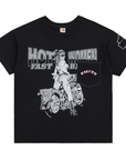 Pieces Fast Bikes Pocket Tee Vintage Black