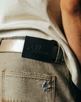 Pieces Harvey Split Carpenter Short Washed Indigo