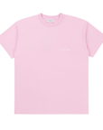 Balenciaga Turn Embroidered Logo Tee Pink