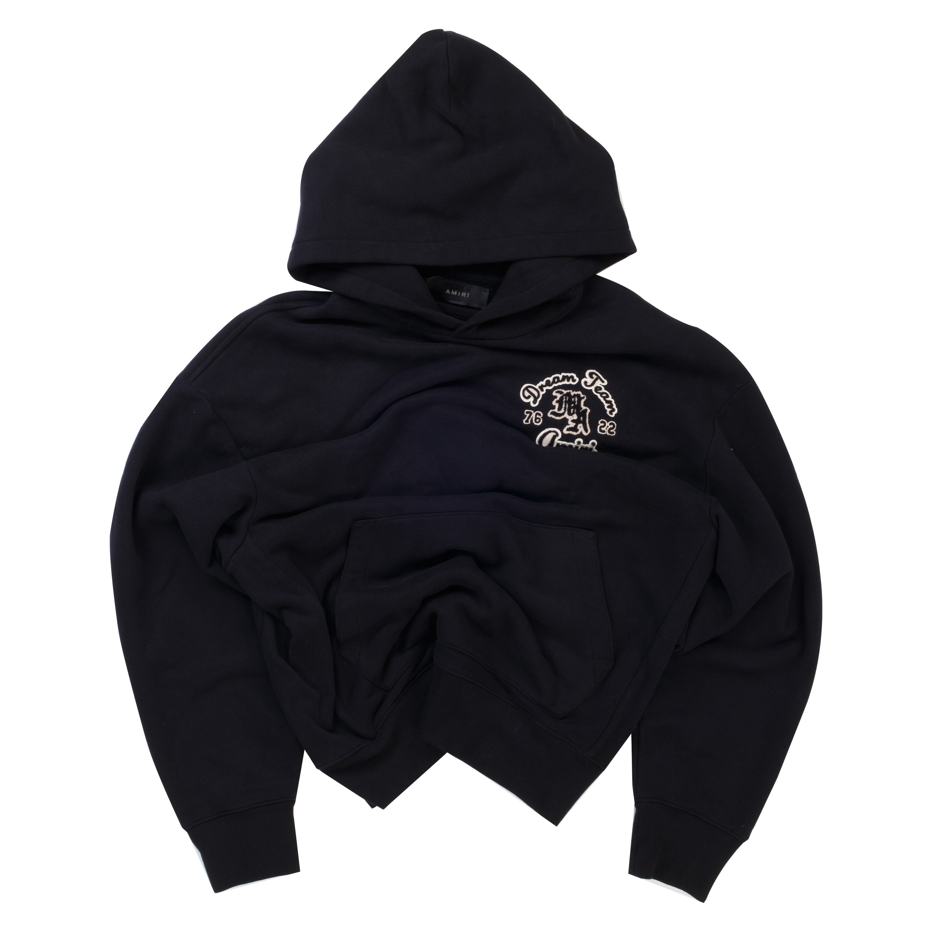 24PF new/AMIRI ドリームチームパーカー Hoodie Black AMIRI Black 'Dream Team' Hoodie Amiri