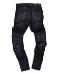 Amiri Stack Skinny Jeans Washed Black (Pre-Owned)