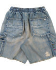 Amiri x Satoshi Nakamoto Carpenter Denim Shorts Dirty Indigo (Pre-Owned)