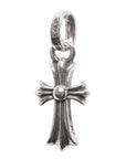Chrome Hearts Baby Fat Cross Pendant Silver
