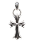 Chrome Hearts Large Cross With Bale Pendant Silver