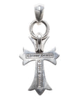 Chrome Hearts Large Cross With Bale Pendant Silver