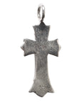 Chrome Hearts Small Double Cross Pendant Silver