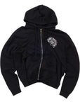 Chrome Hearts Los Angeles Horseshoe Zip Up Sweatshirt Black (Pre-Owned)