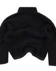Chrome Hearts Quarter Zip Polar Fleece Quarter Zip Jacket Black (Pre-Owned)