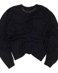 Chrome Hearts Neck Logo Longsleeve Black Brown (Pre-Owned)