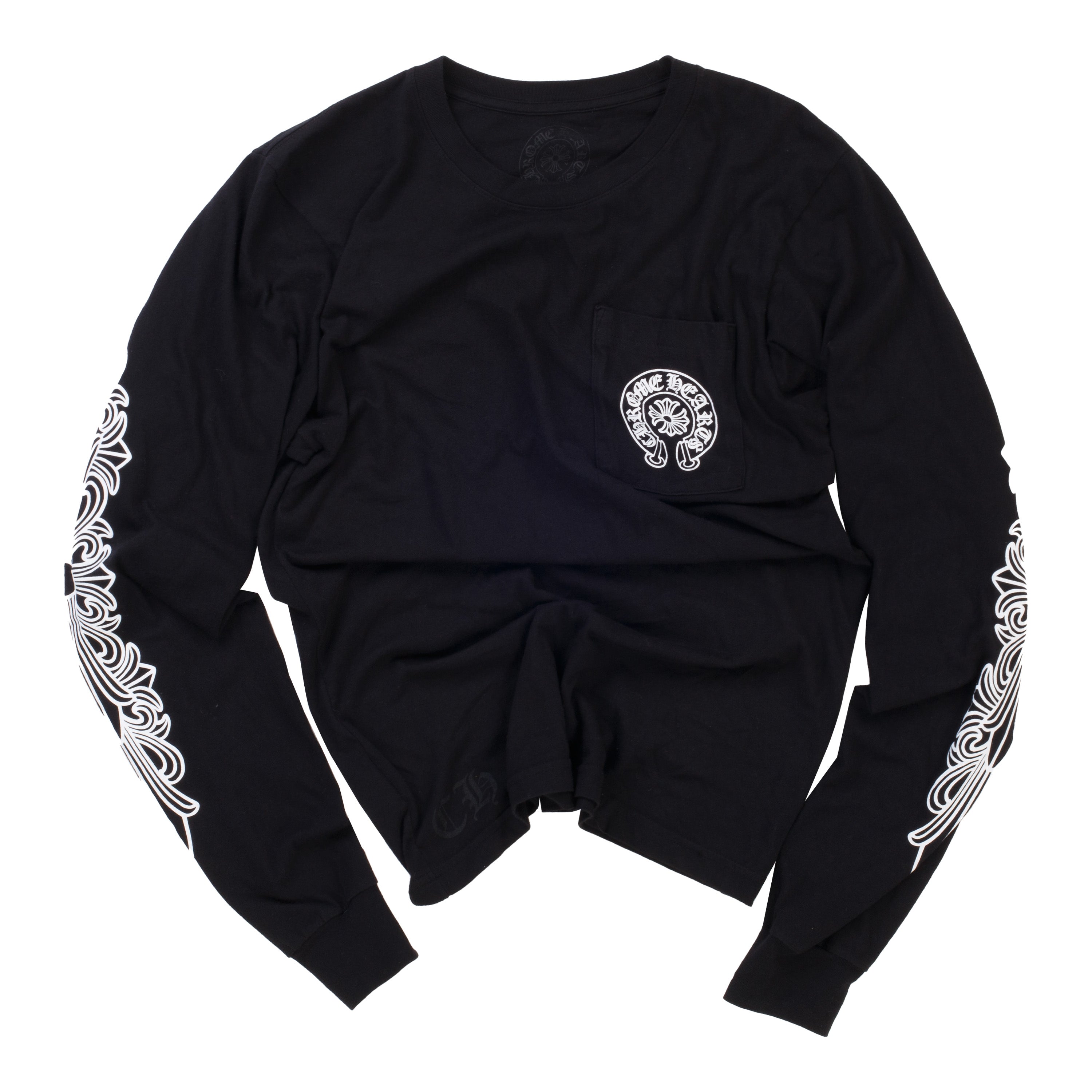 小物 Chrome Hearts Miami Limited 4 SET Chrome Hearts Miami Horseshoe Longsleeve Black (Pre-Owned
