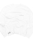 Chrome Hearts Cemetery Cross Scroll Longsleeve White (Pre-Owned)