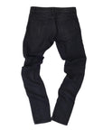 Saint Laurent DO2 M/SK-LW Distressed Jeans Washed Black (Pre-Owned)