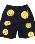 Kapital Combed Cotton Twill Smiley Shorts Black (Pre-Owned)