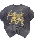 Saint Michael x Saint Seiya Knights of Zodiac Tee Vintage Black (Pre-Owned)