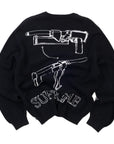 Supreme Aeon Flux Knit Sweater Black (Pre-Owned)