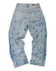 Who Decides War Gathered Distressed Denim Washed Indigo (Pre-Owned)