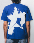 Pieces P Star Flame Tee Dodger Blue
